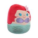 Squishmallows Disney Little Plush 8 inch Princess Ariel Officially Licensed Kellytoy Plush Toy Colorful Soft Gift for Kids Girls & Boys Washable Squishy Stuff Toy Multicolor All Age