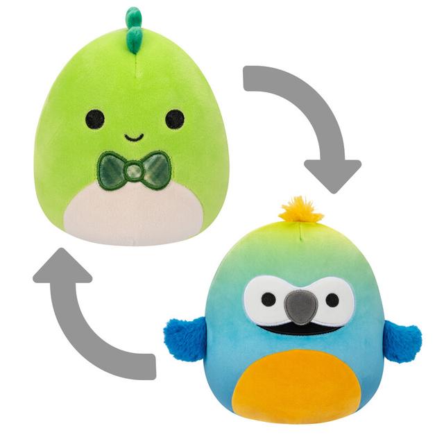 Squishmallows Little Plush 5 inch Danny Green Dino/Baptise Blue and Yellow Macaw Flipamallows Officially Licensed Kellytoy Plush Toy Colorful Soft Gift for Kids Girls & Boys Washable Squishy Stuff Toy Multicolor All Age - SW1hZ2U6MzQ3ODc0NA==