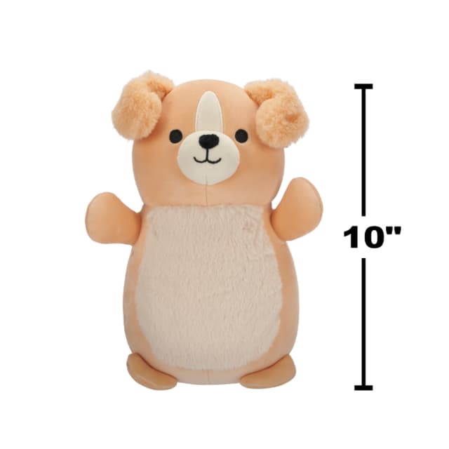 10 inch Medium Plush Stevon Tan Labrador Retriever Hugmee Officially Licensed Kellytoy Plush Toy Colorful Soft Gift for Kids Girls & Boys Washable Squishy Stuff Toy Multicolor All Age - 715862