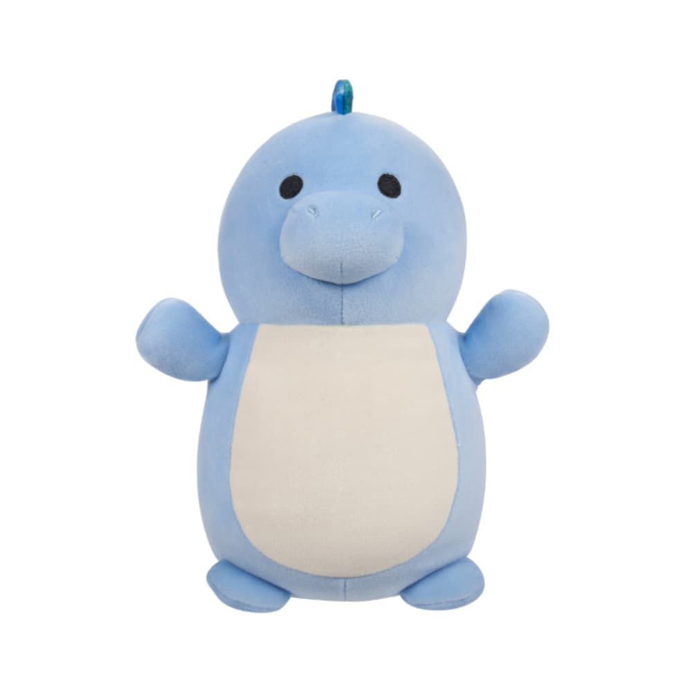 10 inch Medium Plush Grayson Blue Dinosaur Hugmee Officially Licensed Kellytoy Plush Toy Colorful Soft Gift for Kids Girls & Boys Washable Squishy Stuff Toy Multicolor All Age