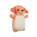 10 inch Medium Plush Drella Peach Dog Hugmee Officially Licensed Kellytoy Plush Toy Colorful Soft Gift for Kids Girls & Boys Washable Squishy Stuff Toy Multicolor All Age - 715867