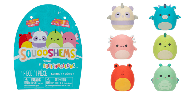 Squishmallows 2.5 inch Squooshems Assortment Friends & Fantasy Squad 1pc Surprise Pack Officially Licensed Kellytoy Plush Toy Colorful Soft Gift for Kids Girls & Boys Washable Squishy Stuff Toy Multicolor All Age - SW1hZ2U6MzQ3ODc5OQ==