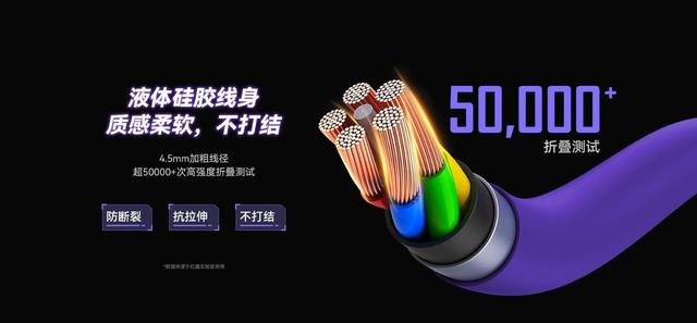 وصلة شاحن ايفون لايتنينج ريد ماجيك 1.5 متر 3 امبير Redmagic Type-C To Lightning Charging Cable