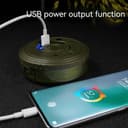 سلسلة اضاءة زينة مع مصباح ليد مدمج للرحلات Rechargeable Outdoor Camping Light String