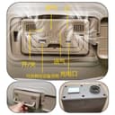 كرسي هواء​ قابل للنفخ مع منفاخ مدمج single Inflatable Sofa Mattress