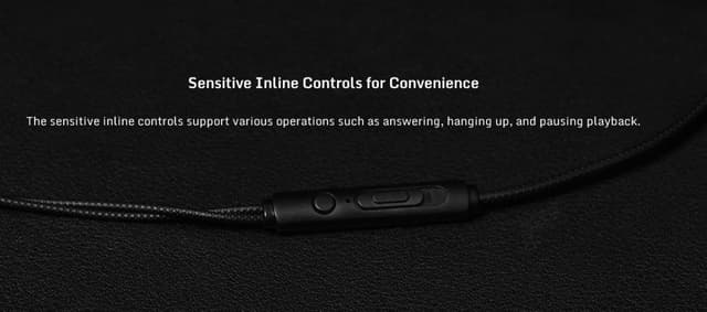 سماعة قيمنق سلكية ريد ماجيك مع مايك Redmagic Type-C Wired Game Earphone