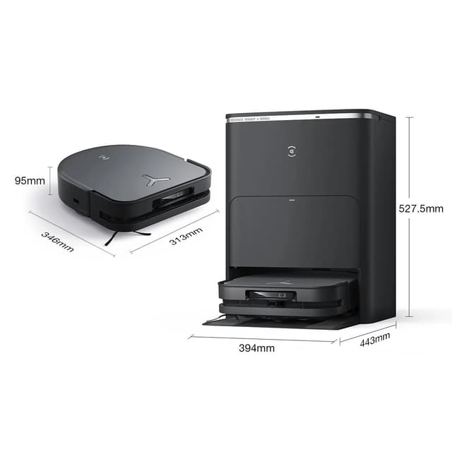 مكنسة كهربائية روبوت التنظيف ايكوفاكس اكس 5 برو 12800 باسكال Ecovacs Deebot X5 Pro Omni Vacuum Cleaner