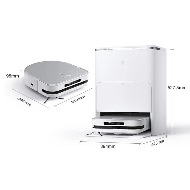 مكنسة كهربائية روبوت التنظيف ايكوفاكس اكس 5 برو 12800 باسكال Ecovacs Deebot X5 Pro Omni Vacuum Cleaner