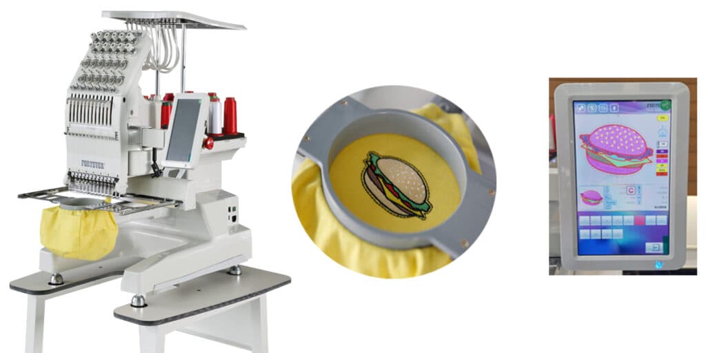 مكينة تطريز بالكمبيوتر فورتيفر هالو 12 ابرة