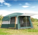 خيمة رحلات توبيز أخضر 6 الى 8 أشخاص Toby's Medium Camping Tent