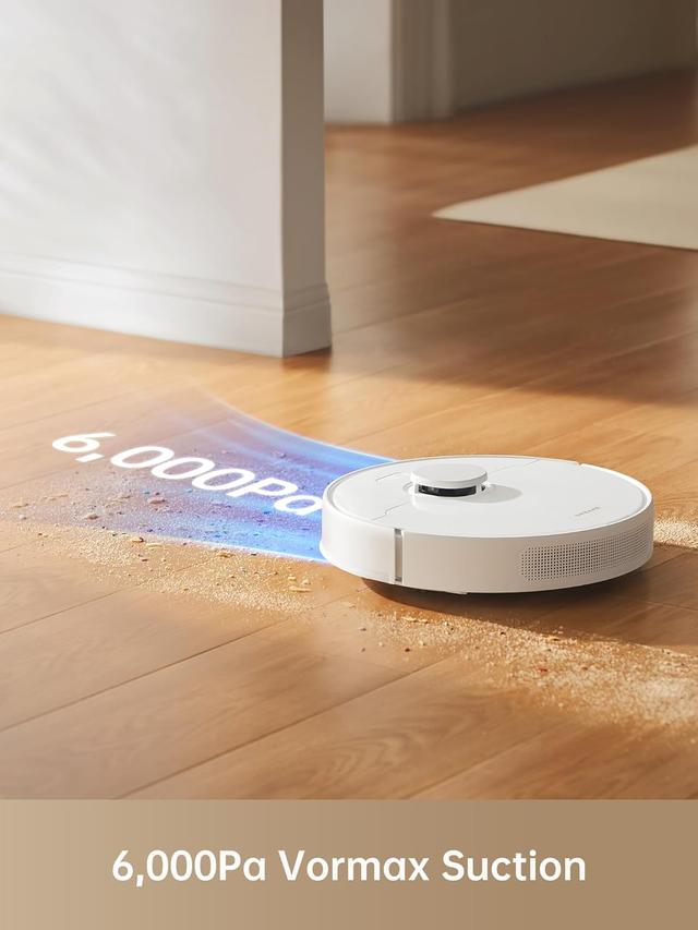 مكنسة روبوت ذكية دريمي دي 10 بلس الجيل الثاني 6000 باسكال Dreame D10 Plus Gen 2 Robot Vacuum Cleaner