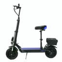 سكوتر كهربائي بكرسي​ للكبار قابل للطي ميجا ستار أزرق 80 كم/س 6000 واط Megastar Megawheels Folding Adult Electric Scooter