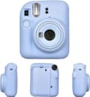 O Ozone Silicone Case for Fujifilm Instax Mini 12 Instant Camera Case Soft Protective Camera Cover with Adjustable Shoulder Strap - Pastel Blue