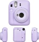 O Ozone Silicone Case for Fujifilm Instax Mini 12 Instant Camera Case Soft Protective Camera Cover with Adjustable Shoulder Strap - Lilac Purple
