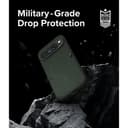 Ringke Onyx Magnetic Compatible with Google Pixel 9 Pro Enhanced Grip Tough Flexible TPU Shockproof Rugged TPU Bumper Drop Protection Phone Cover - Dark Green