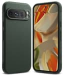 Ringke Onyx Case Compatible with Google Pixel 9 Pro XL, Enhanced Grip Tough Flexible TPU Shockproof Rugged TPU Bumper Drop Protection Phone Cover - Dark Green