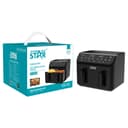 Winning Star 2000W 4.5+4.5L Dual Zone 2-Basket Air Fryer - 718639