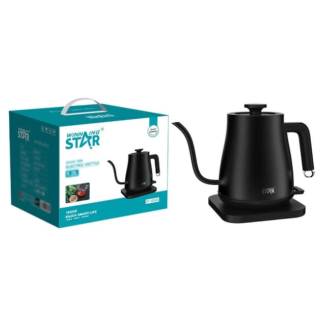 Winning Star Electric Water Boiler Kettle 1500W 1L - 718631