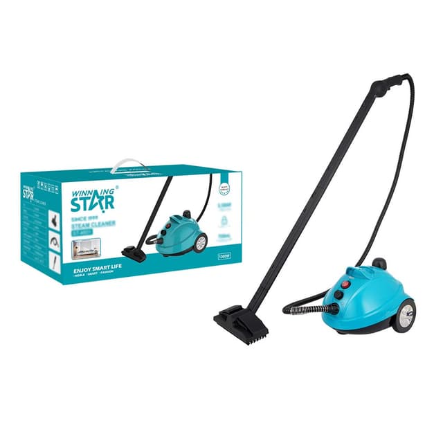 Winning Star 1300W Portable High Pressure Steam Handheld Wet and Dry Vacuum Cleaner - 718645