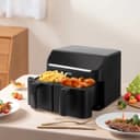 Winning Star 2000W 4.5+4.5L Dual Zone 2-Basket Air Fryer - 718636