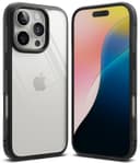 Ringke Fusion Bold Magnetic Compatible with iPhone 16 Pro Case Cover Firm Grip Frame Anti-Yellowing Anti-Fingerprint Frosted Hard Back Shockproof Bumper iPhone 16 Pro Back Cover- Black