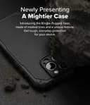 Ringke Rugged Gear Magnetic Compatible With iPhone 16 Pro Case , Prevents Oily Smudges Non-Slip Enhanced Grip Protective Cover Designed for iPhone 16 Pro Cover- Black