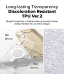 Ringke Fusion Magnetic Case Compatible with iPhone 16 Plus Case Cover Anti-Fingerprint Rugged Shockproof Protective Phone Cover- Clear