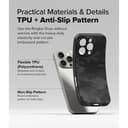 Ringke Onyx Design Case Compatible with iPhone 16 Pro Max, Enhanced Grip Tough Flexible TPU Shockproof Rugged TPU Bumper Drop Protection Phone Cover - Camo Black