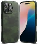 غطاء رينجكي أونيكس متوافق مع آيفون 16 برو ماكس قبضة محسنة مرن وقوي من تي بي يو مقاوم للصدمات حواف متينة لحماية الهاتف من السقوط لون أخضر تمويه Ringke Onyx Case Compatible with iPhone 16 Pro Max, Enhanced Grip Tough Flexible TPU Shockproof Rugged TPU Bumper Drop Protection Phone Back Cover - Camo Green