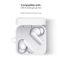 كفر ايربودز سيليكون متوافق مع سماعات سي ام اف باي نوثينغ بودز برو 2 أبيض او اوزون O Ozone Silicone Case Compatible with CMF By Nothing Buds Pro 2