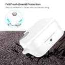 كفر ايربودز سيليكون متوافق مع سماعات سي ام اف باي نوثينغ بودز برو 2 أبيض او اوزون O Ozone Silicone Case Compatible with CMF By Nothing Buds Pro 2