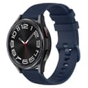 O Ozone 20mm Silicone Bands Compatible With Samsung Galaxy Watch 6/5/4 Band 40/ 44mm, Galaxy Watch 6 Classic Bands 43m/47mm, Silicone Sports Replacement Strap with Metal Buckle for Men - Dark Blue