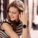 O Ozone 20mm Silicone Bands Compatible With Samsung Galaxy Watch 6/5/4 Band 40/ 44mm, Galaxy Watch 6 Classic Bands 43m/47mm, Silicone Sports Replacement Strap with Metal Buckle for Men - Dark Green