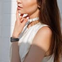 O Ozone Compatible with Samsung Galaxy Watch 6 5 4 40mm 44mm/Galaxy Watch 6 Classic 43mm 47mm/Watch 5 Pro 45mm/Watch 4 Classic 42mm 46mm, 20mm Silicone Replacement Strap with Magnetic Buckle - Pink