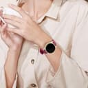 O Ozone Silicone Bands Compatible With Samsung Galaxy Watch 3 45mm/Galaxy Watch 46mm/Gear S3 Frontier/Classic, 22mm Silicone Sports Replacement Strap with Metal Buckle for Women Men - Wine