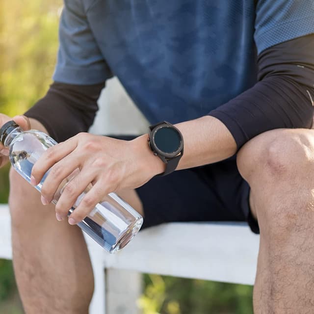 O Ozone Silicone Bands Compatible With Samsung Galaxy Watch 3 45mm/Galaxy Watch 46mm/Gear S3 Frontier/Classic, 22mm Quick Release Soft Silicone Replacement Watch Strap Women Men - Pink