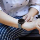 O Ozone Silicone Bands Compatible With Samsung Galaxy Watch 3 45mm/Galaxy Watch 46mm/Gear S3 Frontier/Classic, 22mm Quick Release Soft Silicone Replacement Watch Strap Women Men - Pink