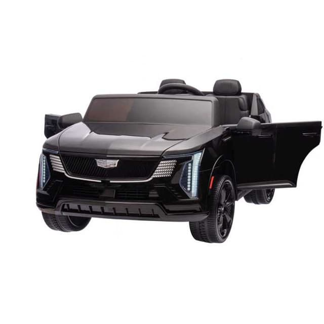 Megastar Ride On Cadillac Power Ride 12v Electric Car For Kids - Black