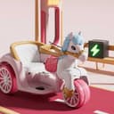 حصان لعبه للاطفال على شكل عربة حصان 12 فولت Megastar Royal Princess Carriage Children Electric Toy