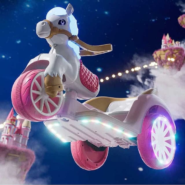 حصان لعبه للاطفال على شكل عربة حصان 12 فولت Megastar Royal Princess Carriage Children Electric Toy