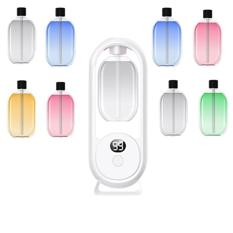 Digital Display Essential Oil Diffuser 5 Mist Modes With 9 Essential Oil 40ML Each