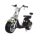 Megastar Megawheels 3000w Trendy Coco Harley Scooter With Fat Wheels And 60v battery - Green Army - 979727