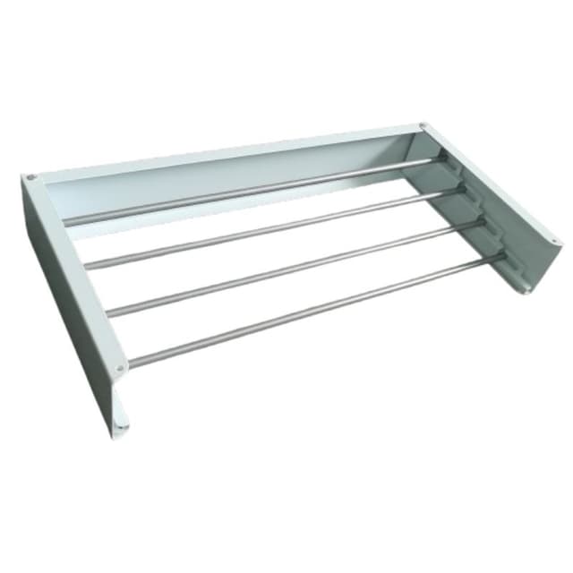 منشر غسيل جداري قابل للطي أبيض 60 سم Fordable Clothes Drying Rack