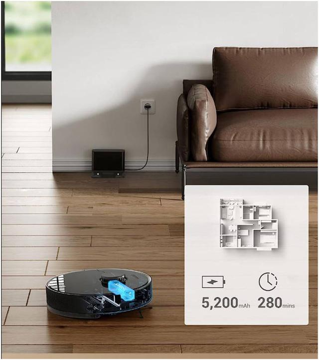 مكنسة روبوت ذكية دريمي 5000 باسكال Dreame D10s Robot Vacuum and Mop