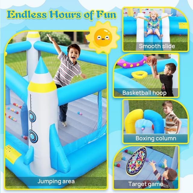 Megastar Inflatable Big Jumpy Bounce House for Kids - 719001