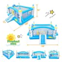 Megastar Inflatable Big Jumpy Bounce House for Kids - 719003