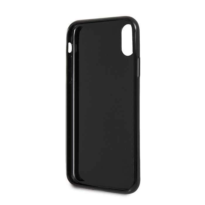 bmw real carbon fiber tpu hybrid case for iphone x black