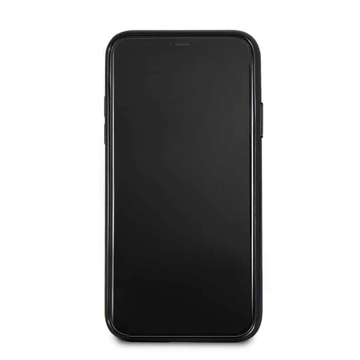 bmw real carbon fiber tpu hybrid case for iphone x black