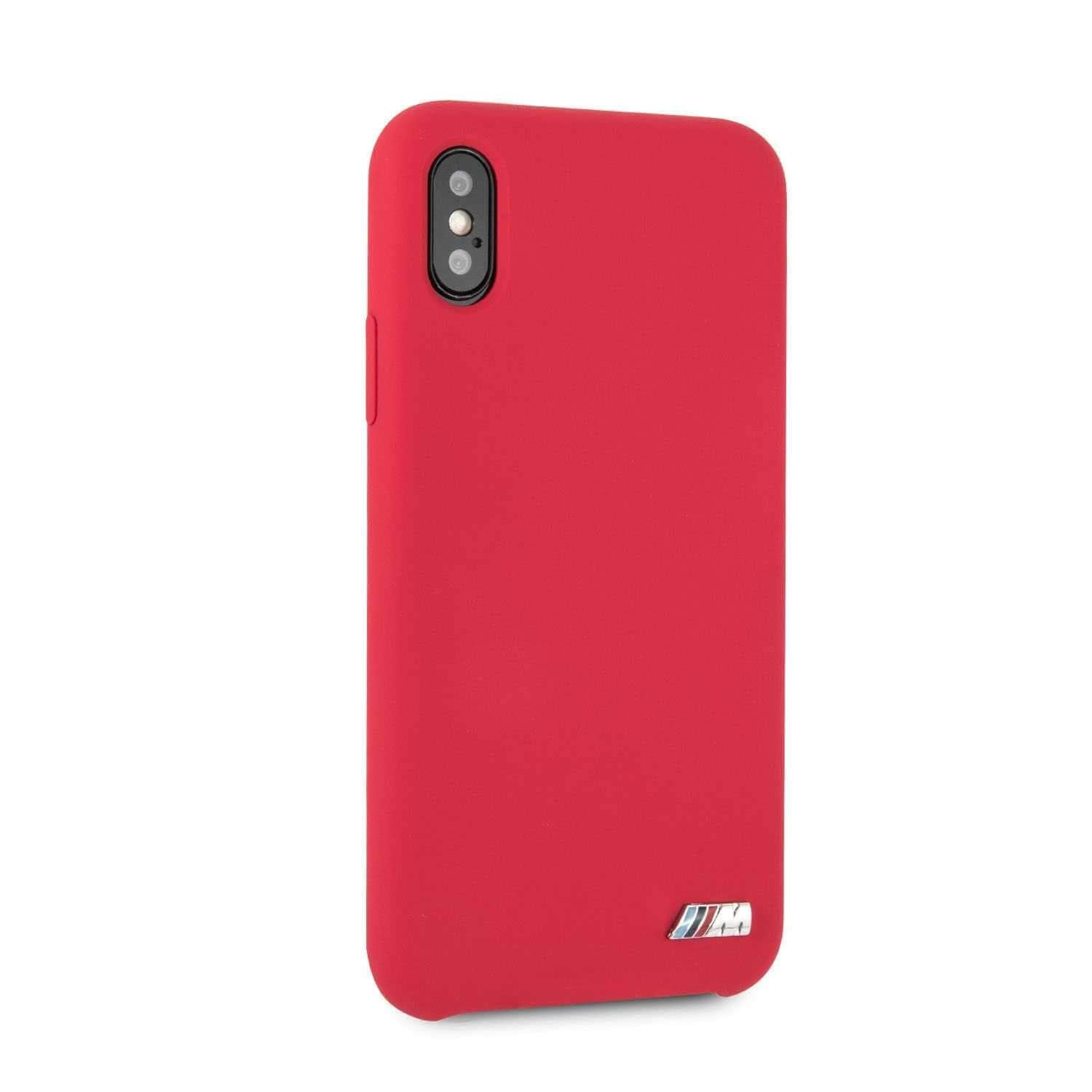 Bmw Silicone Hard Case For Iphone X - Red