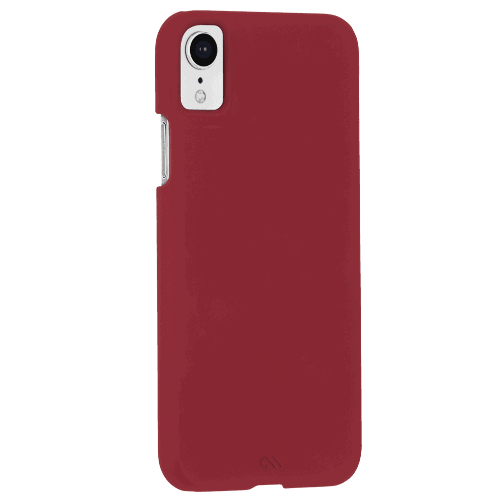 كفر ايفون XR - أحمر CASE-MATE - Barely There Leather For iPhone XR Cardinal